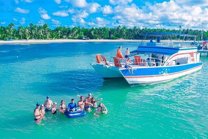 Catamaran Party in Punta Cana with Unlimited Drinks - Leaving Cabeza de Toro Beach at 2:00 pm