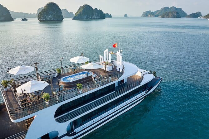 Catamaran Premium Cruise to Halong Bay & Lan Ha Bay in 1 Day Tour - Lan Ha Bay, kayaking, and Bright Dark Cave