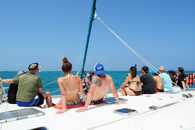 Catamaran Sail and Snorkeling Tour with Open Bar in Puerto Morelos - Snorkeling in the Puerto Morelos National Reef Park