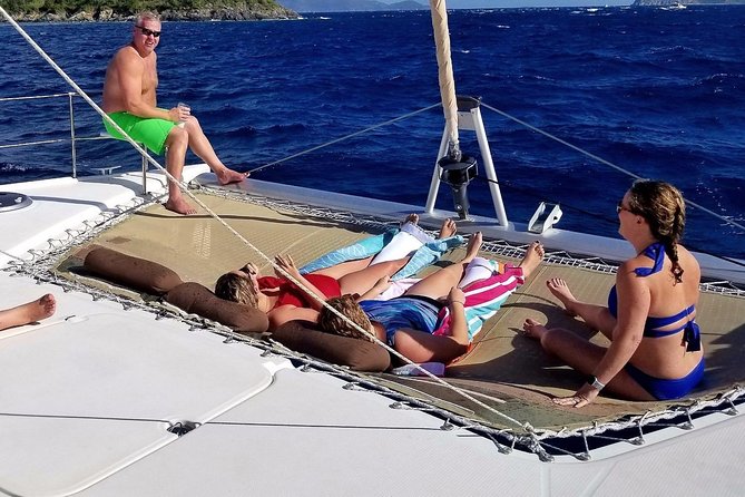 Catamaran Sail to Jost Van Dyke (Soggy Dollar Bar) - Clearing customs in Jost Van Dyke