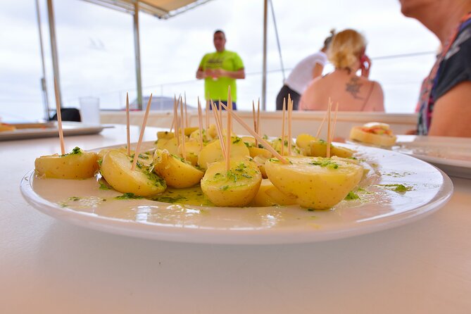 Catamaran Sailing Day To La Graciosa with Lunch - Playa Francesa, swimming, and the marine reserve