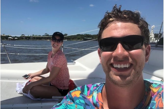 Catamaran Sailing Dolphin/Manatee Watch in Daytona Beach - Watching for dolphins and manatees