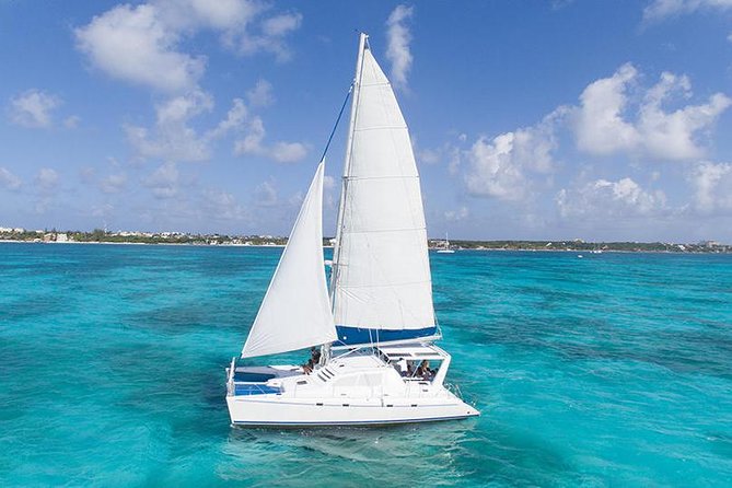 Catamaran Sailing & Snorkeling Experience Isla Mujeres from Playa Del Carmen - Snorkeling at El Meco and the underwater museum