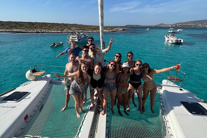 Catamaran Semi Cruise Paros Antiparos includes Food and Drinks - Panteronisi and the return sail