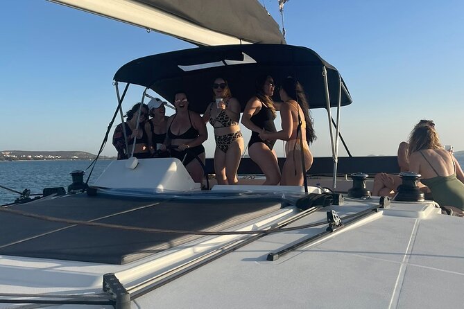 Catamaran Semi Cruise Paros Antiparos includes Food and Drinks - What the $326.66 price includes