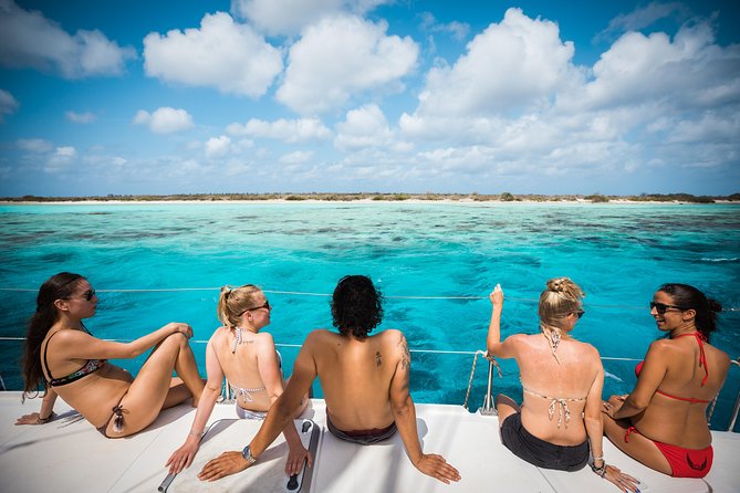 Catamaran Snorkel & BBQ Sail (cruise friendly) - Guided snorkeling in a sheltered part of Bonaire Marine Park