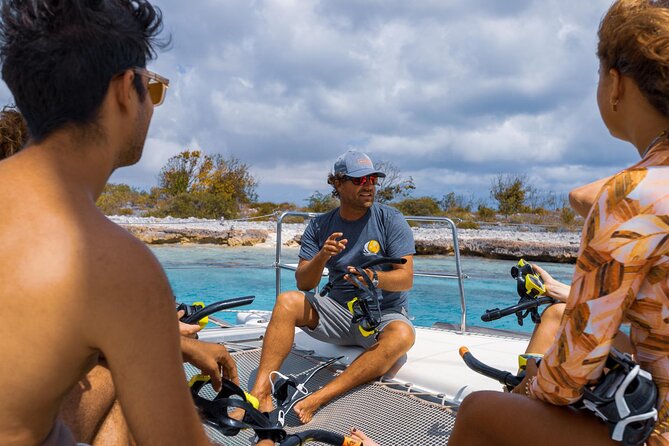 Catamaran Snorkel & BBQ Sail (cruise friendly) - Sailing from Nautico Marina toward the Marine Park