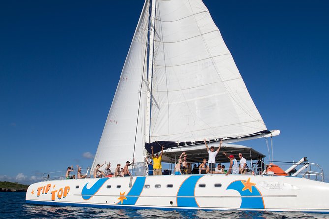 Catamaran Snorkeling All-Inclusive Day-Trip - The first snorkeling stop