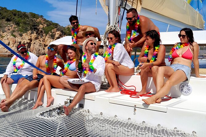 Catamaran tour Archipelago Maddalena (lunch included) - Snorkeling, swimming, and time to relax