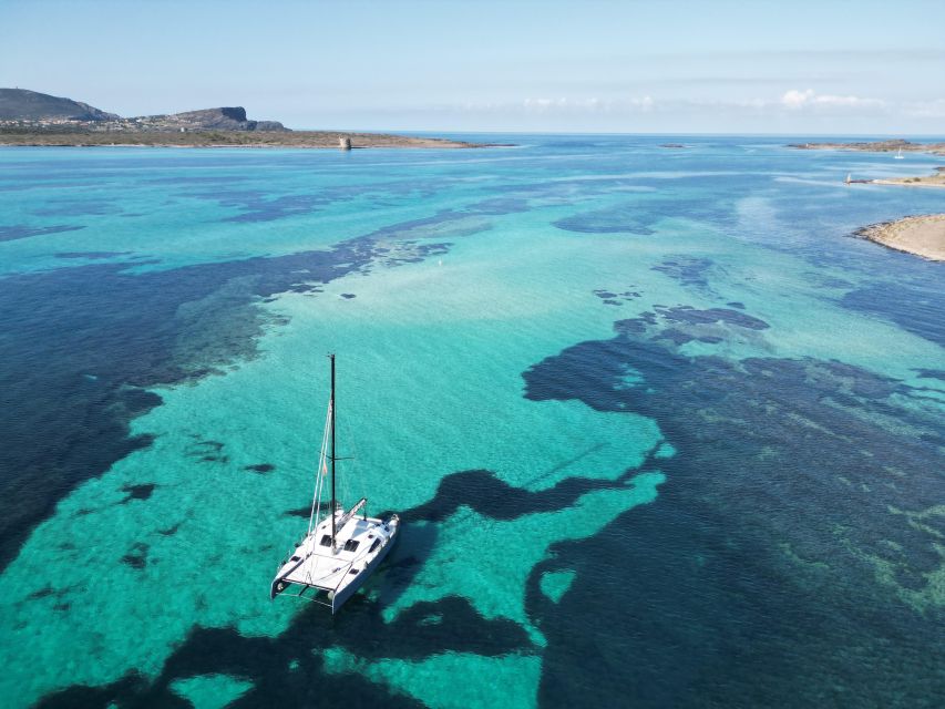 Catamaran tour Asinara island national park Buriana Charter - Swimming and snorkeling in protected bays
