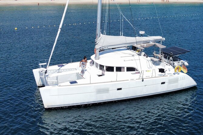 Catamaran Tour from La Caletta near Olbia – Experience Sardinia’s Coast - Capo Comino’s Sand Dunes and Clear Water