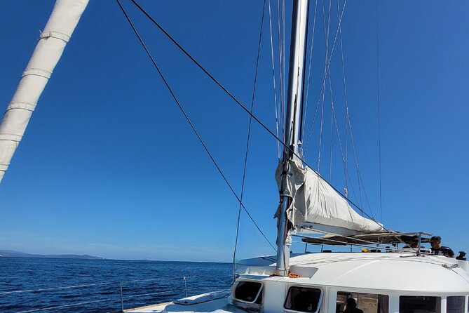 Catamaran Tour from La Caletta near Olbia – Experience Sardinia’s Coast - Snorkeling Equipment and Life on Deck