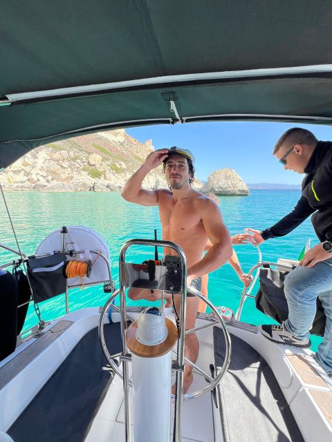 Catamaran tour, swimming, snorkeling, and a Prosecco toast - From Portus Karalis to the open water