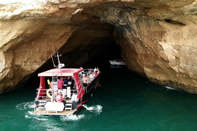 Catamaran Tour to Benagil Caves - Ferragudo and the Return Along the Coast