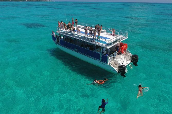 Catamaran Tour to Isla Mujeres all Included - A seven-hour day built around the sea