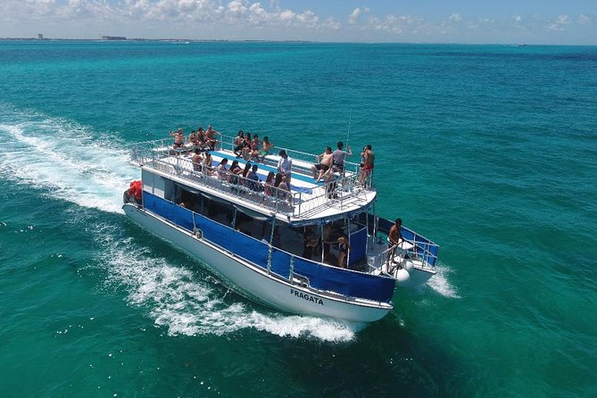 Catamaran Tour to Isla Mujeres all Included - The ride back turns into a party