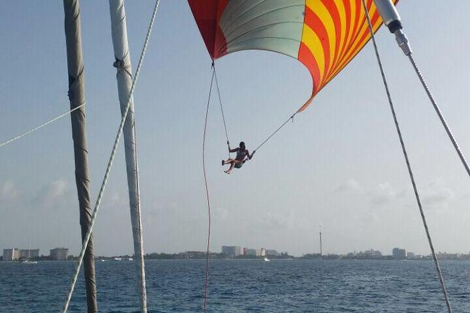 Catamaran Tour to Isla Mujeres from Cancun or Riviera Maya - Leaving Cancun by catamaran