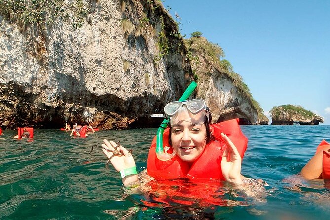 Catamaran Tour to the Arches, Playa las Animas, Snorkeling and more - Los Arcos: the best water stop