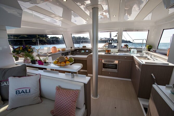 Catamaran trip and overnight stay in Palermo with meals for 8 people - Starting at Palermo’s Molo Trapezoidale
