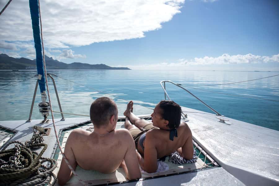 Catamaran Trip to Ile au Cerfs with Lunch and GRSE waterfall - A full day on Mauritius’ east coast