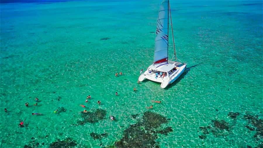 Catamaran Trip to Ile au Cerfs with Lunch and GRSE waterfall - Is $69 good value?