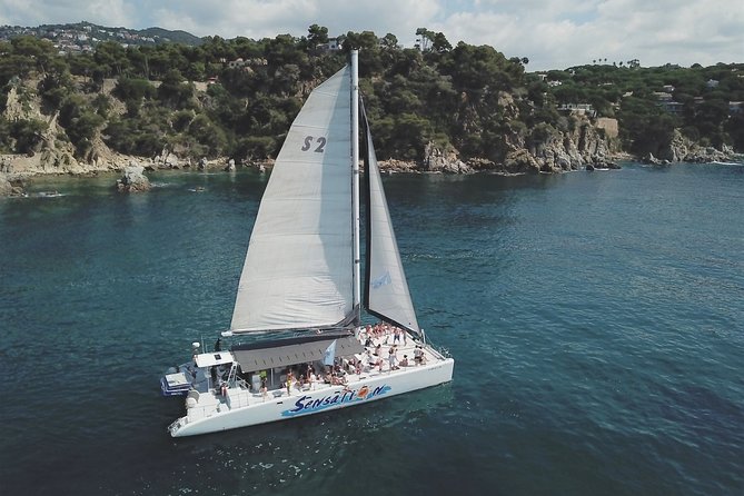 Catamaran trip with other groups along the Costa Brava. Saturday. - Key points to know before you book