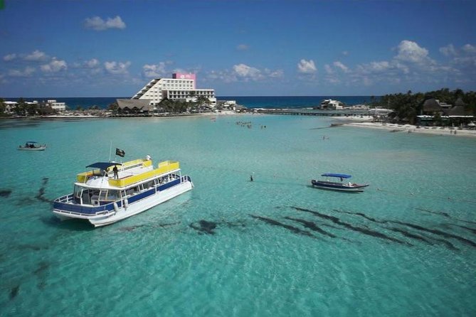 Catamaran Unlimited Adventure to Isla Mujeres" From Cancun - Reef snorkeling near Punta Sam El Meco