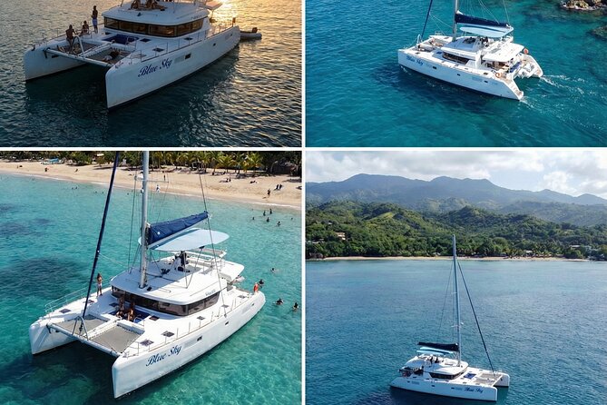 Catamaran with jacuzzi for groups Lunch and drinks Puerto plata - A private catamaran day from Sosúa Bay