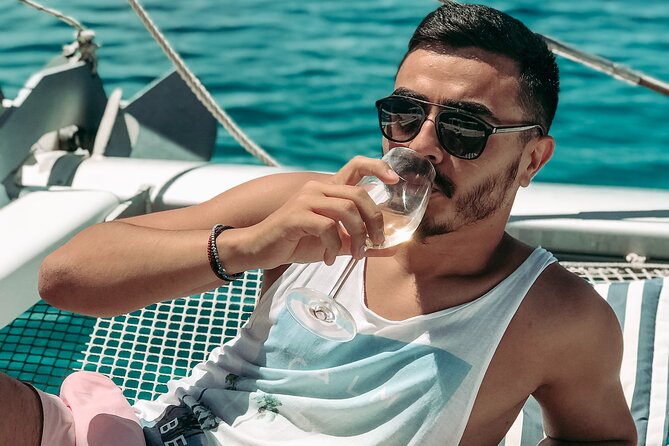 Chania: Afternoon Catamaran trip - Dinner, Drinks & Sunset - Setting out from Kolymvari Port