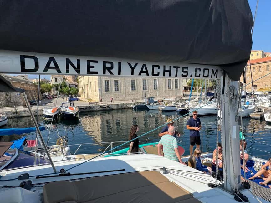 Chania Old Port: All-inclusive Catamaran Trip Agioi Theodori - Key points to know before you book