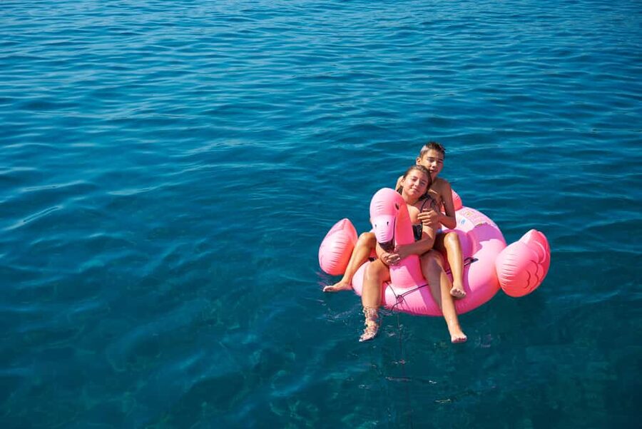 Chania Old Port: All-inclusive Catamaran Trip Agioi Theodori - Who will enjoy this day most?