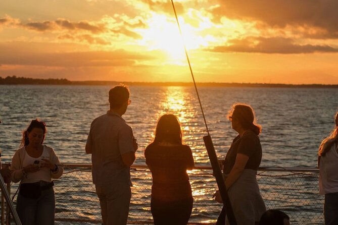 Charleston Iconic Sunset Sail - Lux Catamaran w/Bar & Bathrooms - Who will get the most from this Charleston sail