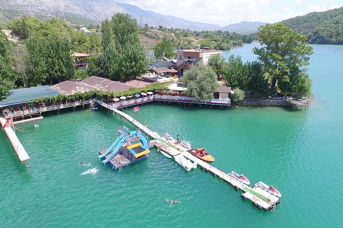 City of Side: Electric Catamaran Cruise & Lunch & Waterfall - Green Canyon gives the day its reason to go