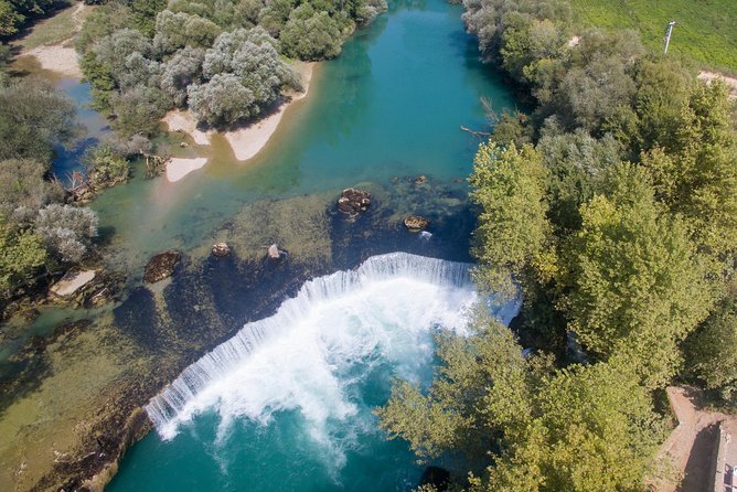 City of Side: Electric Catamaran Cruise & Lunch & Waterfall - Manavgat Waterfall in a short visit