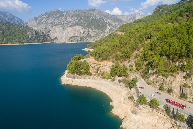 City of Side: Electric Catamaran Cruise & Lunch & Waterfall - Seleukia offers the best ancient-site pause