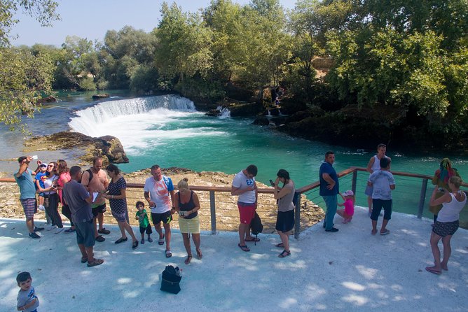 City of Side: Electric Catamaran Cruise & Lunch & Waterfall - Lunch at Gölbaşı Restaurant