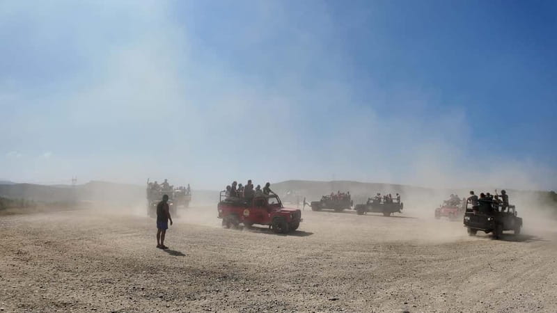 City of Side: Jeep Safari with Lunch and Catamaran Cruise - A mosque visit adds context