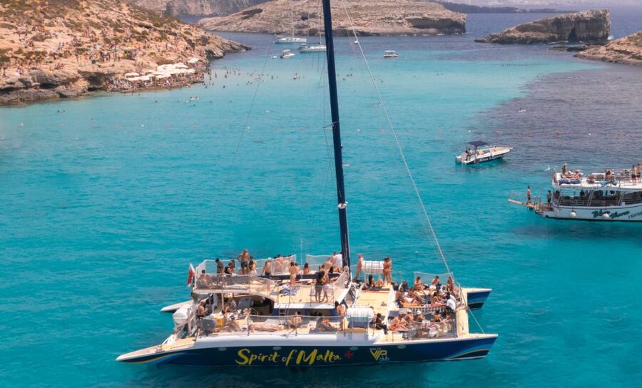Comino: Blue Lagoon Catamaran Cruise with Lunch and Open Bar - Practical advice for a better day