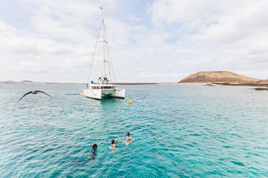 Corralejo: Lobos Island Catamaran Tour with Drinks & Snorkel - Paella, drinks, and the value of the package