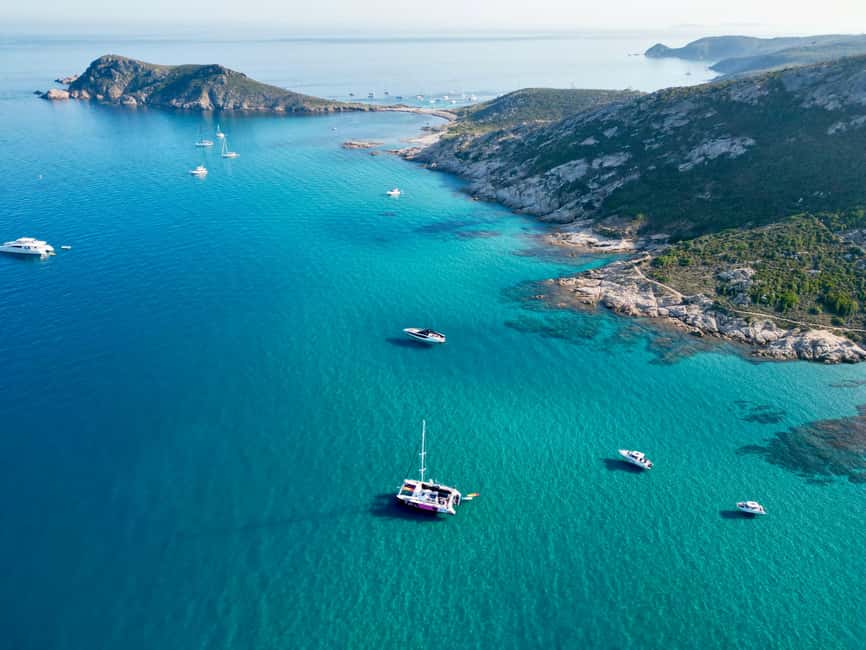 Côte d'Azur: Half-Day Coastline Catamaran Sailing Tour - Leaving the port near Saint-Tropez