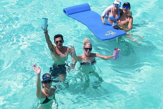 Cozumel Catamaran Fun: Snorkeling, Open Bar & Water Park - Lunch and playtime at Fury Beach Club