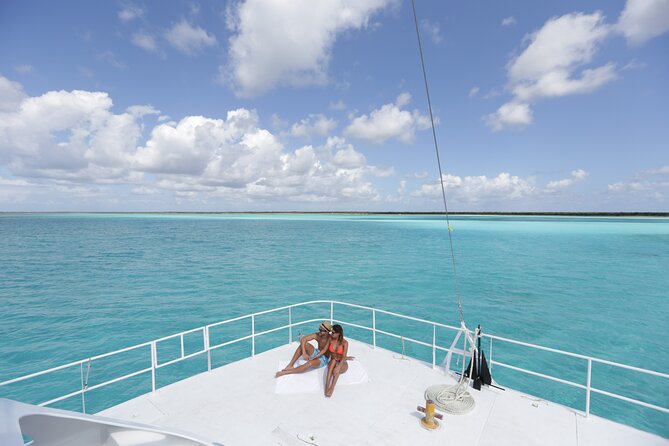 Cozumel Catamaran Snorkel Tour: El Cielo & Palancar with lunch - Palancar Reef gives you 45 minutes in the water