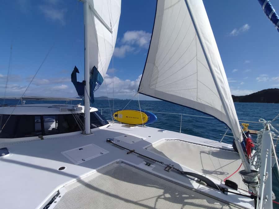 Day Sailing Charter on Catamaran with Lunch : Bay Of Islands - Swimming, snorkeling, and paddleboarding
