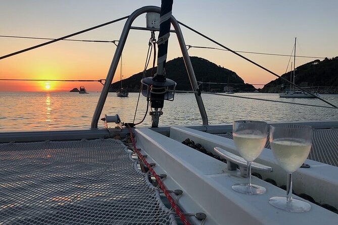 Day trip on a sailing catamaran in Sardinia - Golfo Aranci and the chance of dolphins