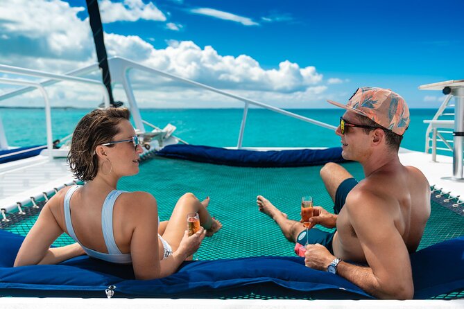 Deluxe Half-Day Snorkel Sail on Lady Grace Luxury Catamaran - Sailing toward the barrier reef
