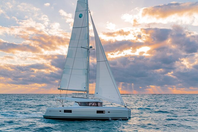 Deluxe Private Boats - 40 ft Catamaran - Choosing North or South Cozumel