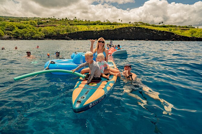 Deluxe Snorkel & Dolphin Watch Aboard a Luxury Catamaran from Kailua-Kona - Breakfast First, Then the Kona Coast
