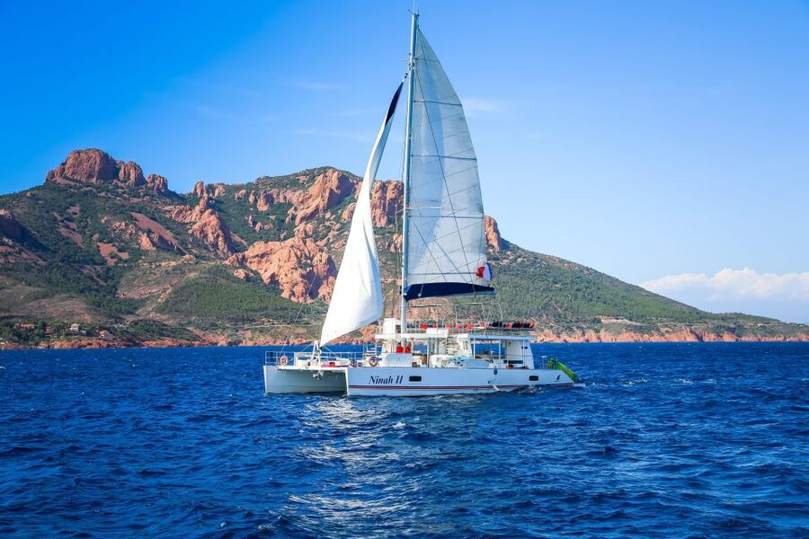 Denia: Cova Tallada Catamaran Tour and Swimming Stop - The swimming stop is the uncertain part