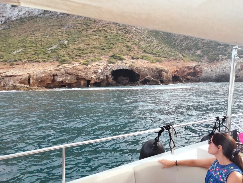 Denia: Cova Tallada Catamaran Tour and Swimming Stop - Returning to Denia after two hours