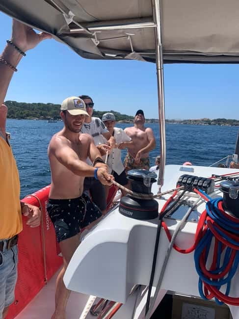 Departure from BRUSC: Half-day catamaran cruise - What the $76 price means